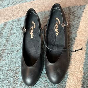 Capezio Women's Black Mary Jane Flats